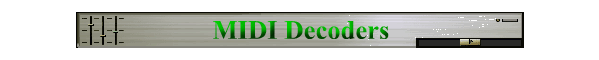 MIDI Decoders
